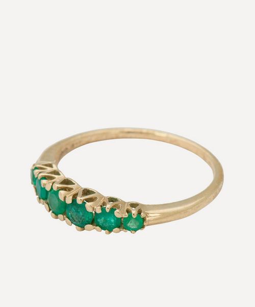 14ct Gold Anna Emerald Ring 16