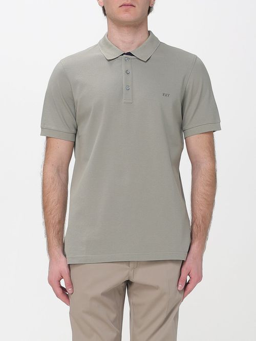 Polo Shirt Men color Green
