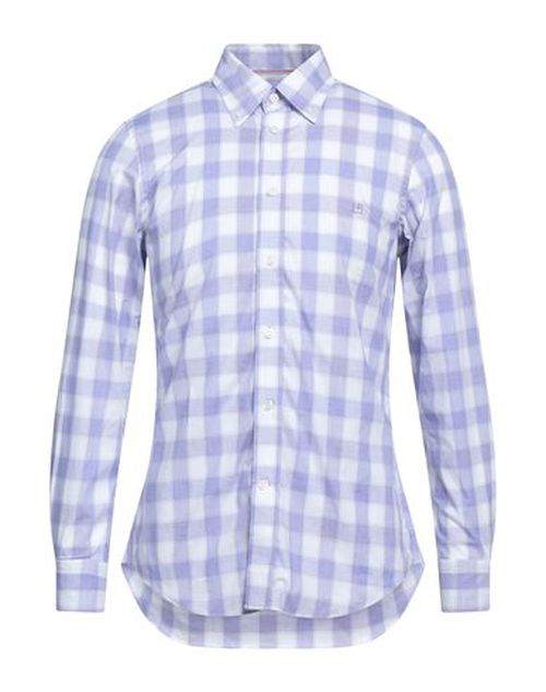 Harmont & Blaine Man Shirt Lilac Size S Cotton
