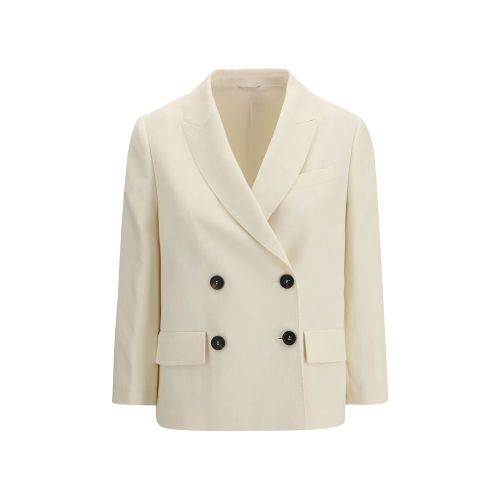 Fluid Blazer — Beige