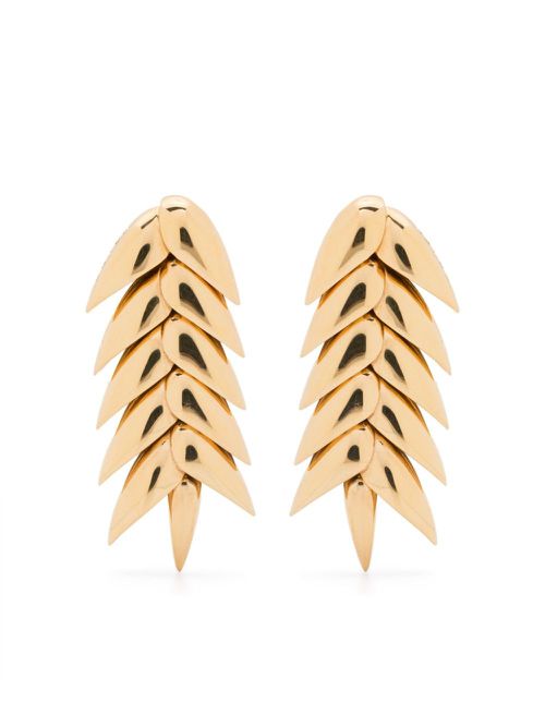 Short Spikelet earrings - Gold