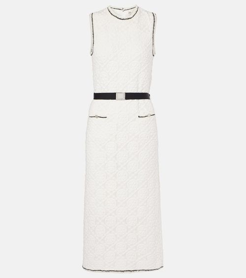 Tory Burch Belted cotton midi dress