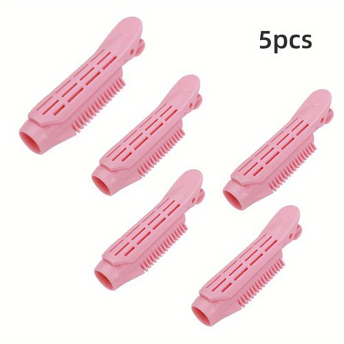 TEMU 5pcs Hair Volumizing Clip Set, Root Fluffing Hairpins For , No Trace Portable Curling Clips, Easy-to-use Manual Styling Tools For Women