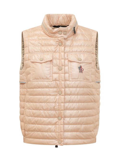 Elevated Quilted Vest with High Neck