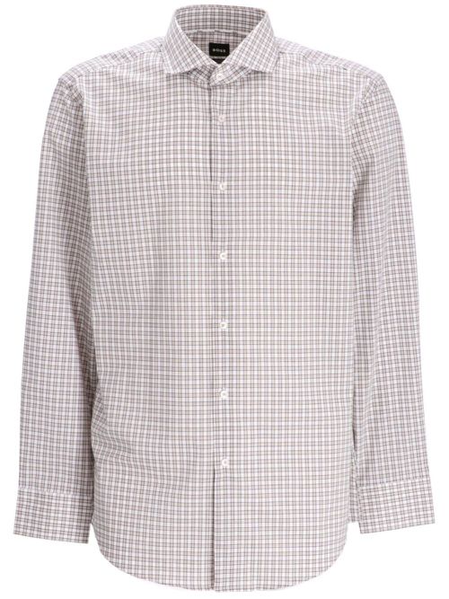 Checked shirt - Neutrals