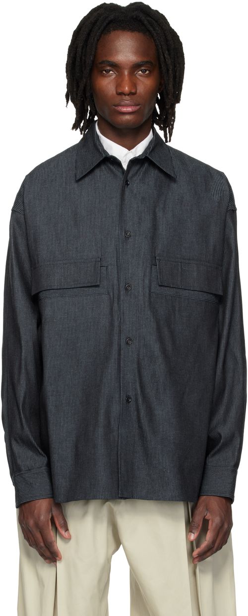 Blue Vincent Denim Shirt
