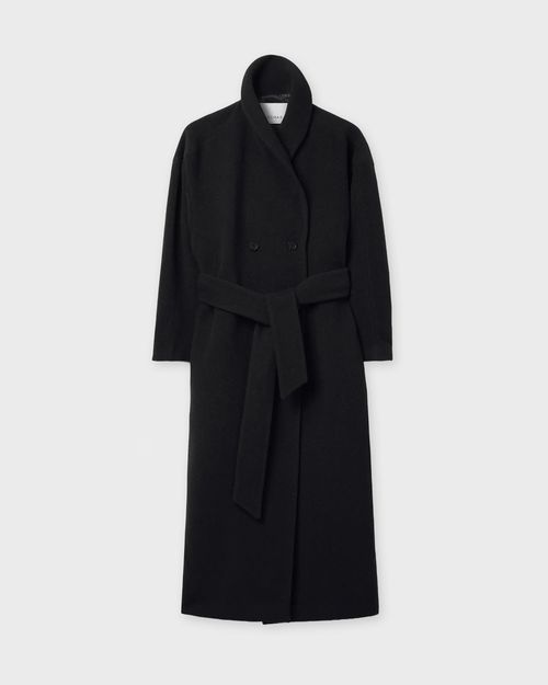 Dagmar Coat relaxed wool Black