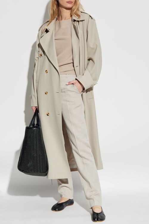 Trousers From The Sustainability Collection, Women's, Beige