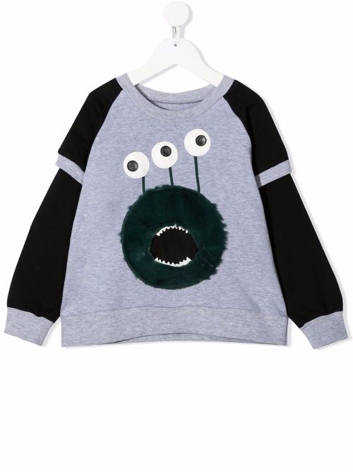Milo stretch-cotton sweatshirt - Grey