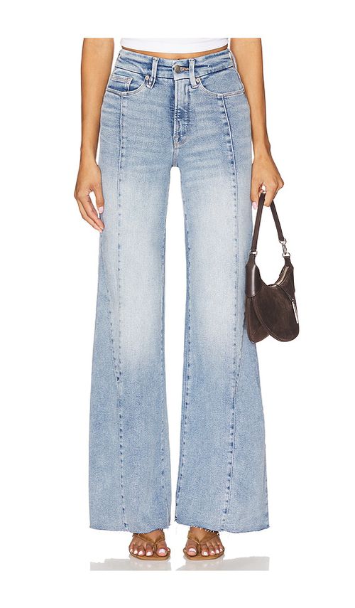 Good American Good Waist Palazzo in Blue. -  8 also in 10, 12, 14