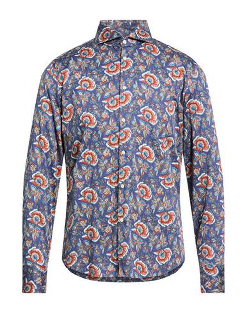 Man Shirt Blue Size 15 ½ Cotton, Elastane