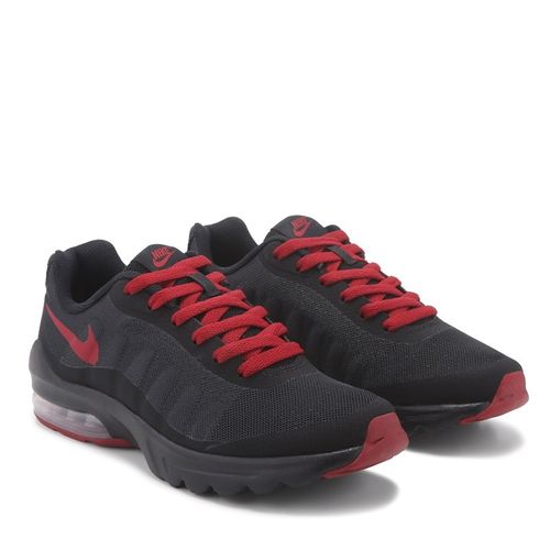 Kids' Air Max Invigor Sneaker Big Kid Shoes (Black/Red)