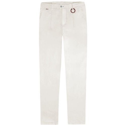 White Cotton Jeans & Pant - W38