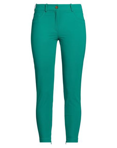 Woman Pants Emerald green Size 4 Polyamide, Elastane