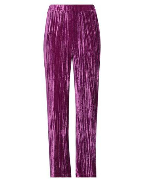 Sleep No More Woman Pants Purple Size L Viscose, Silk