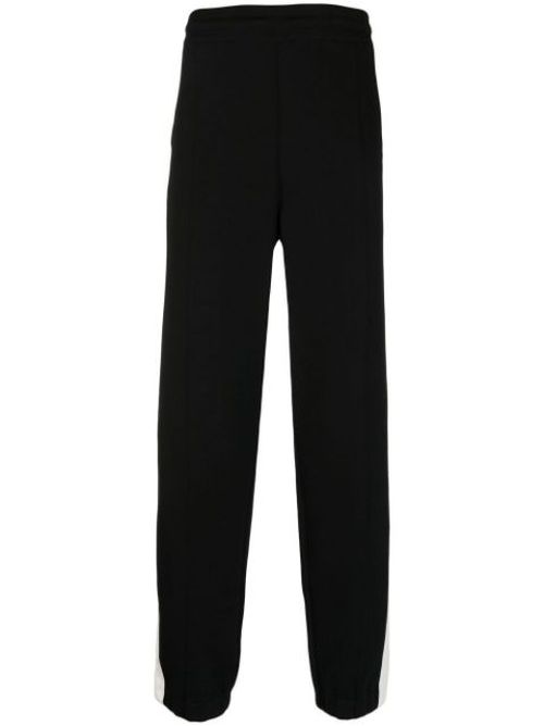Contarsting side-stripe detail trousers