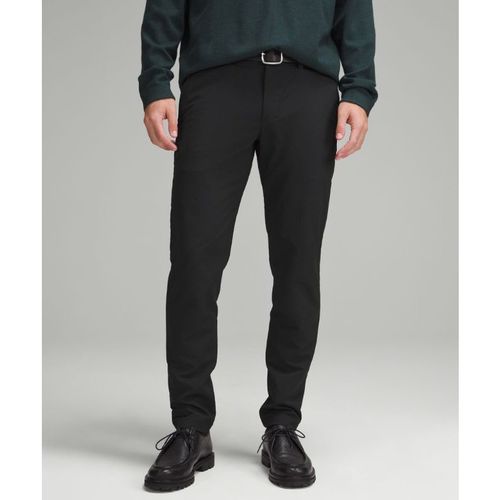 Lululemon – Men's New Venture Slim-Fit Pique Trousers Regular – Color Black