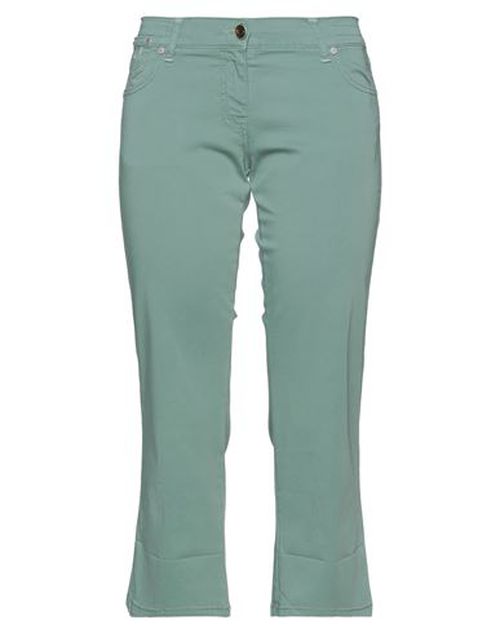 Jacob Cohёn Woman Pants Light green Size 31 Cotton, Elastane