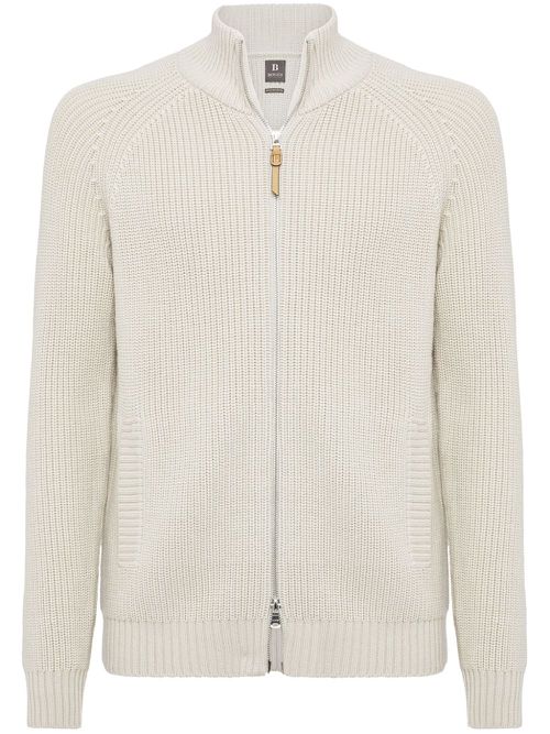 Wool cardigan - Neutrals