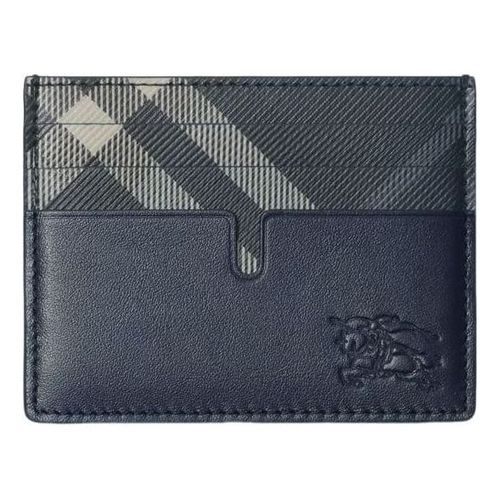 26 Tall Pop Check Card Case 'Midnight Blue'