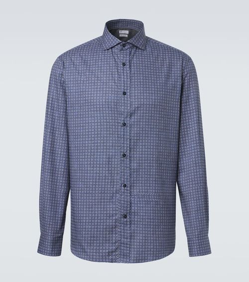 Printed cotton shirt