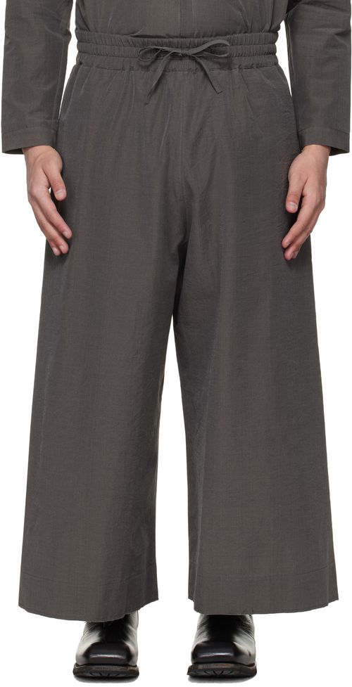 Gray 'The Boxer' Trousers