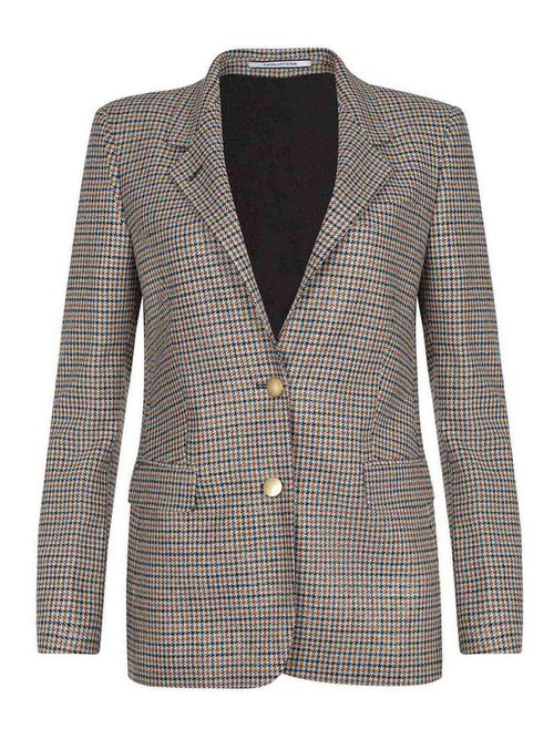 Single-Breasted Jacket Wool Blend