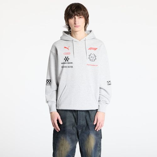 Sweatshirt Puma F1 Racing Hoodie Light Gray Heather