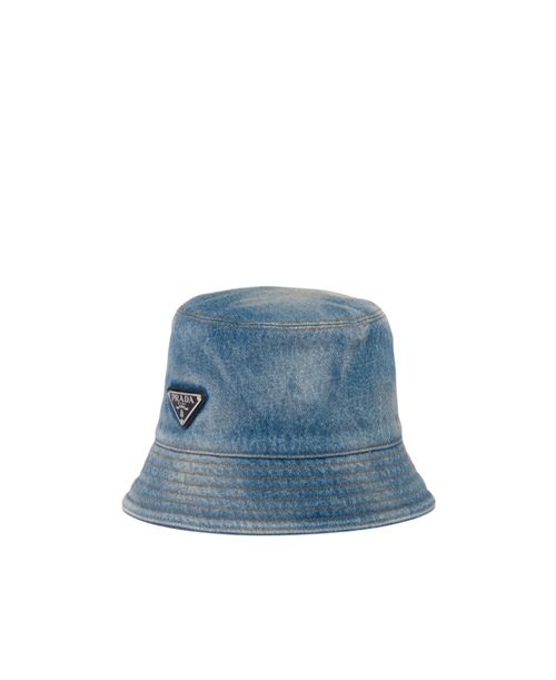 Denim bucket hat