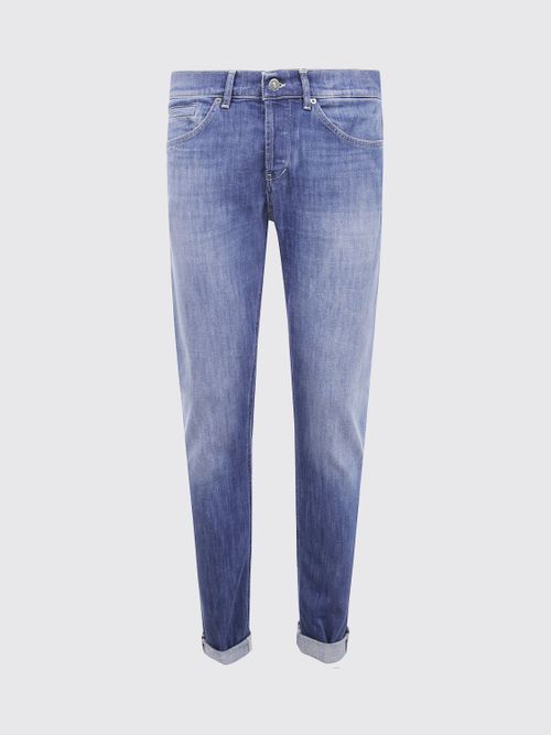 Pants Men color Denim
