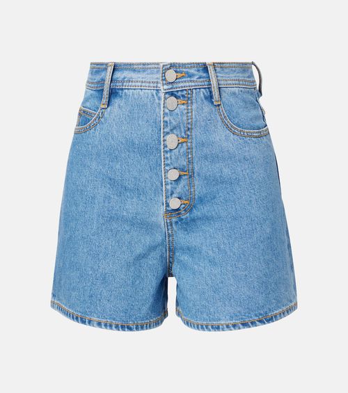 Alémais Stephi high-rise denim shorts