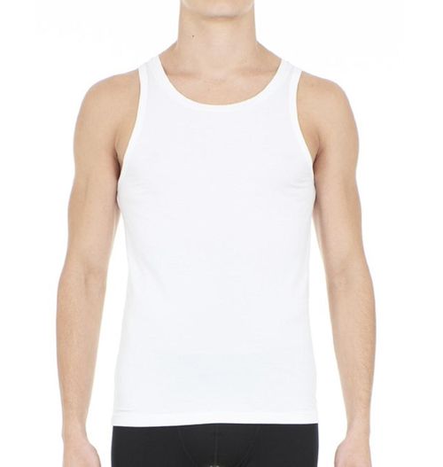 Men's Supreme Cotton Tank top - White