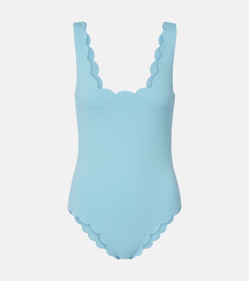 Palm Springs scalloped swimsuit