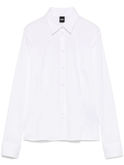 Poplin shirt - White