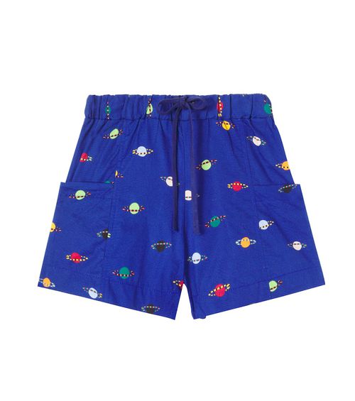 Fábula Printed cotton shorts