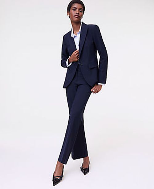 Ann Taylor The Flare Ankle Pant in Seasonless Stretch