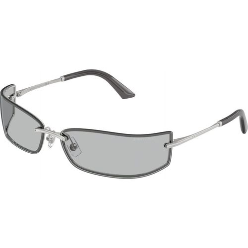 Jimmy Choo Woman Jimmy Choo JC4024B 300287 Sunglasses Metal Silver Grey Squared Norma