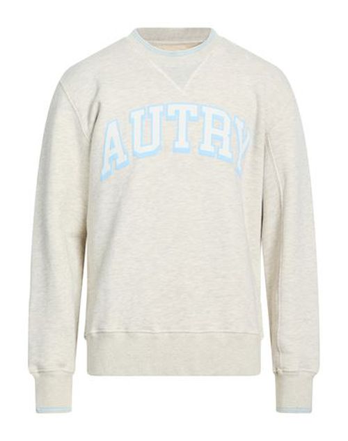 Man Sweatshirt Light grey Size L Cotton