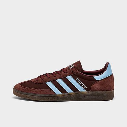 Men's Originals Handball Spezial Casual Shoes in Fox Brown/Clear Sky/Gum