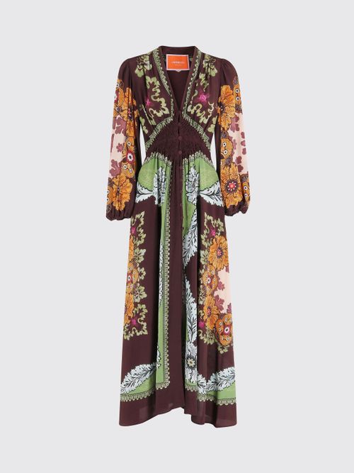 Dress Woman color Burgundy