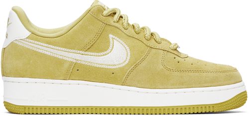 Nike Yellow Air Force 1 '07 LV8 Sneakers