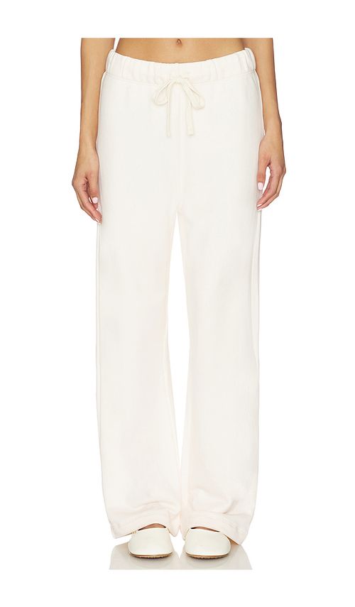 Sold Out NYC The Everyday Sweatpant in Cream. L. Also in XS
