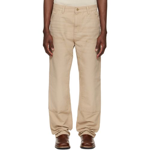 Beige Double Knee Trousers