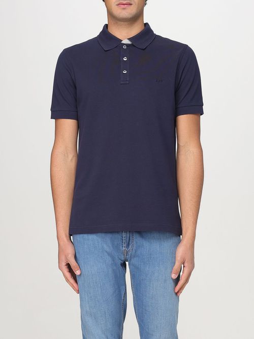 Polo Shirt Men color Blue