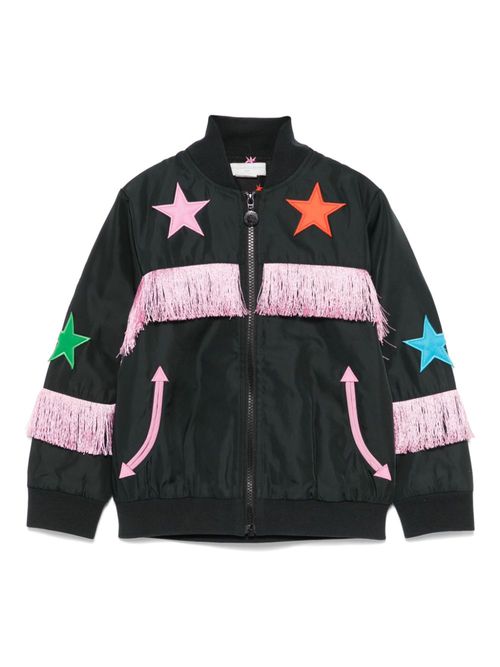 Fringed jacket - Black