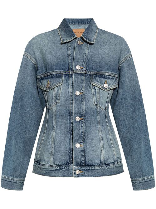 Hourglass denim jacket - Blue