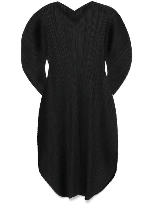 Wormhole midi dress - Black