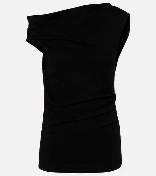 Asymmetric cotton top