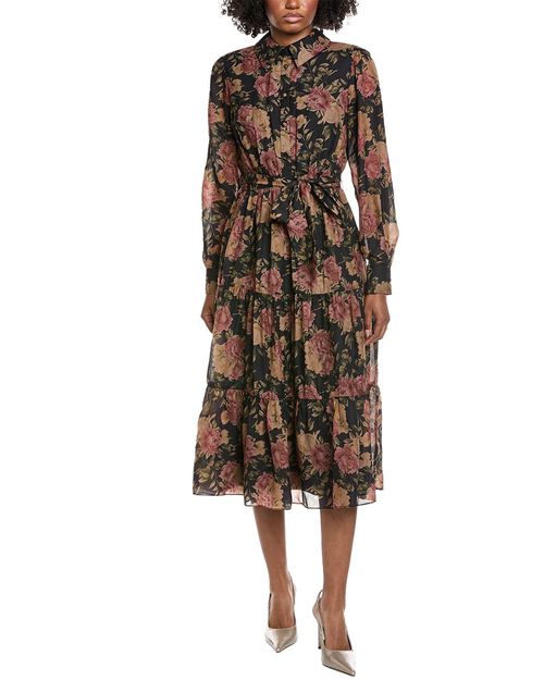Print Midi Dress