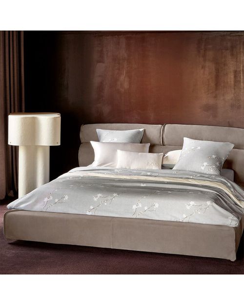 300 Thread Count Almond Flower Flat Sheet